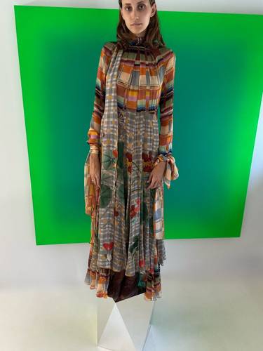 Pleated Dress