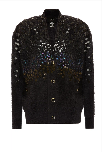 Sequins Knitted Cardigan