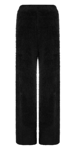 Knitted Black Pants