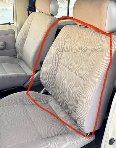 قماش ظهر مرتبة السائق خام وكاله لربع والشاص مناسب ايضاً للمرتبه اليمنى لربع  من 2010 الى 2016