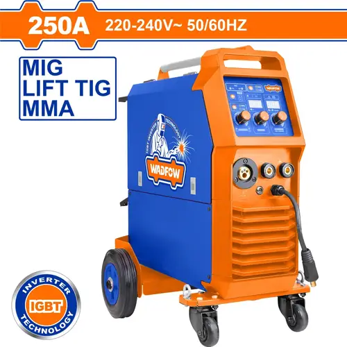 ماكينة لحام الكتروني MAG/MIG/MMA/TIG WADFOW WGTMWA25