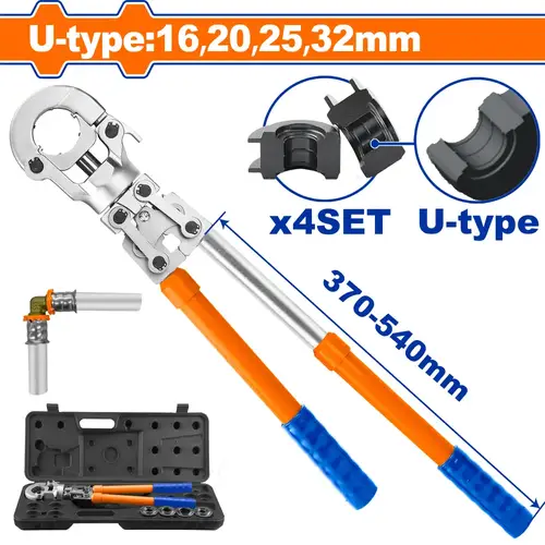 مكبس مواسير U  16.20.25.32mm WADFOW WHT1D32