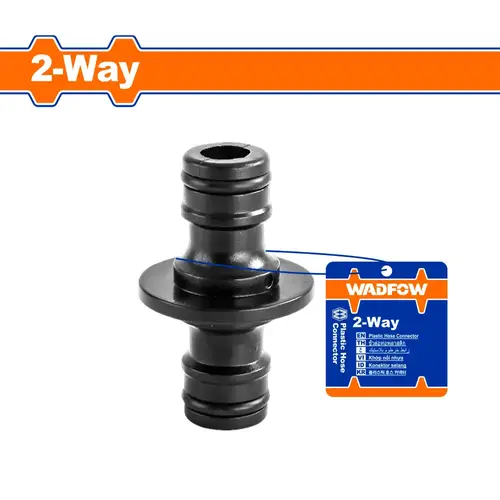 Plastic hose connector