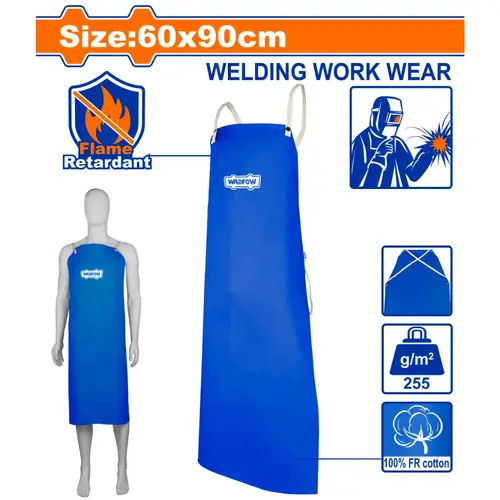 Flame-retardant apron
