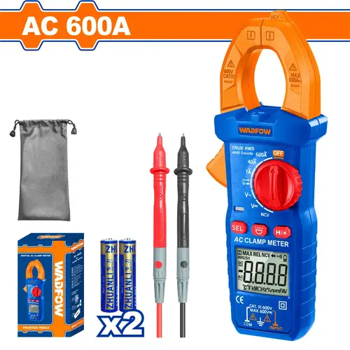 كلامب متر AC 600A WADFOW WDM8601