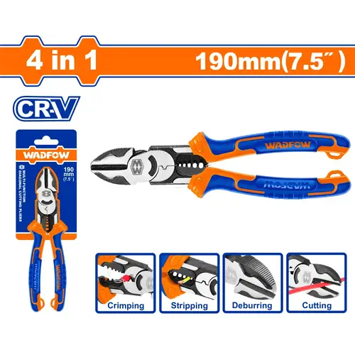 Multi-function diagonal cutting pliers