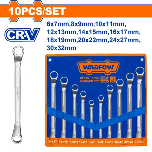 طقم مفتاح مختوم Size:6-32mm 10pcs WADFOW WFS5M10