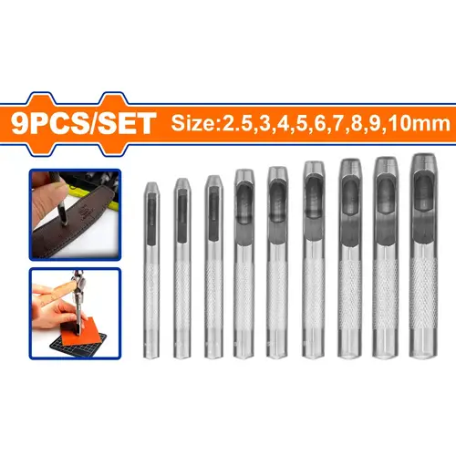 طقم ظمبة تخريم 9 Pcs WADFOW WCC7509