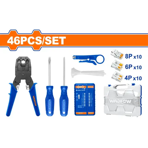 طقم عدة فني إلكتروني 46Pcs WADFOW WHS2B46