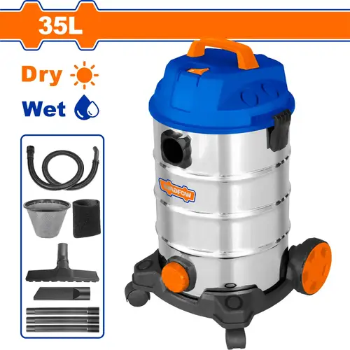مكنسة كهربائية 1200W/35L WADFOW WVR4A35