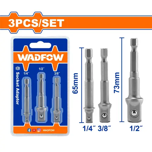 3 Pcs Socket adaptor