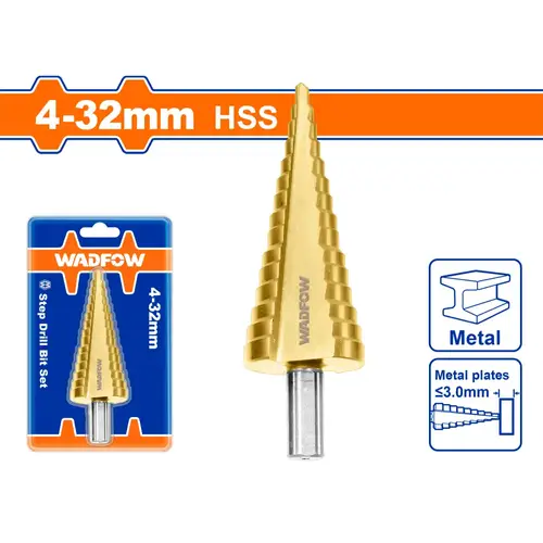 Step drill bit