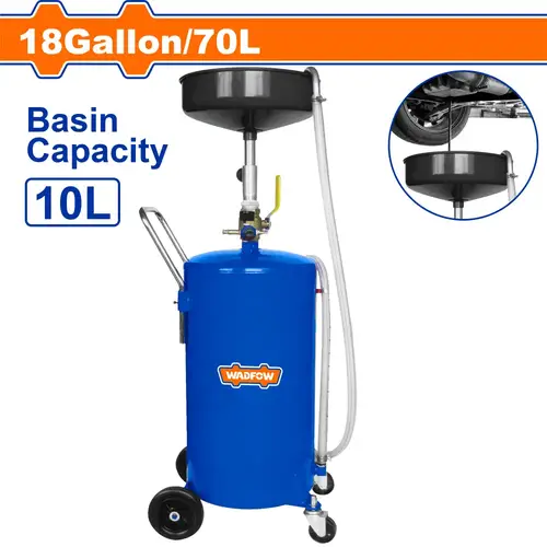 Portable oil drain