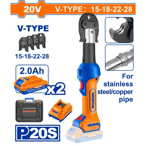 مكبس هيدروليك V-TYPE 15-18-22-28mm WADFOW WHT3M4V