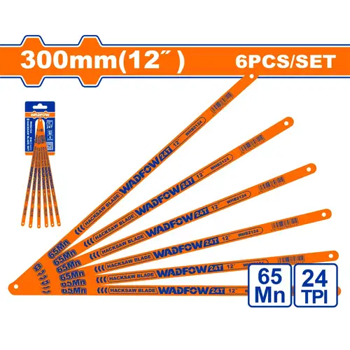 مجموعة غيار منشار 6pcs/set Size:300mm(12”)24T WADFOW WHB2124