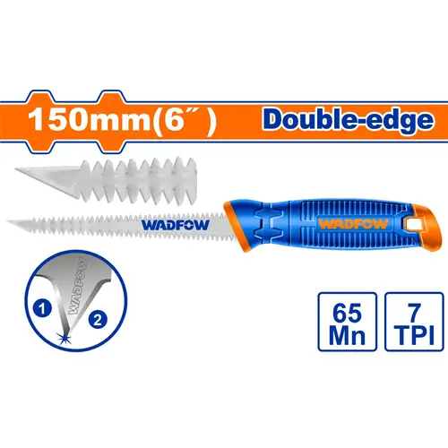 Double edge wall board saw