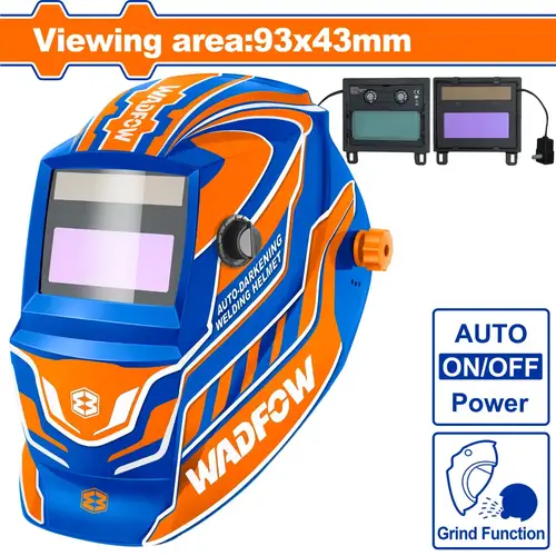 Auto-darkening welding helmet