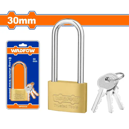 قفل نحاس طويل 30mm WADFOW WPD2430