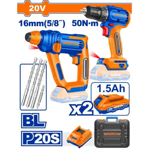 Cordless 2 pcs combo kit