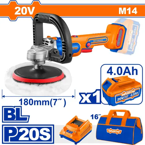 صاروخ تلميع بطارية 20V WADFOW WHL1B181