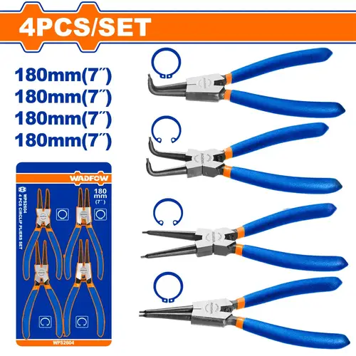 4 Pcs circlip pliers set