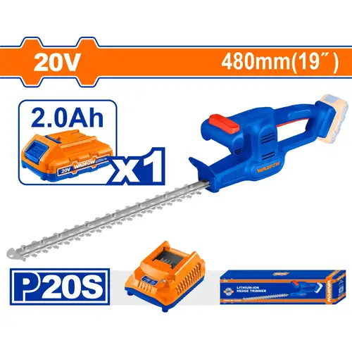 Cordless hedge trimmer