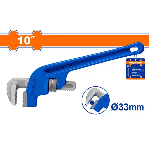 Offset pipe wrench