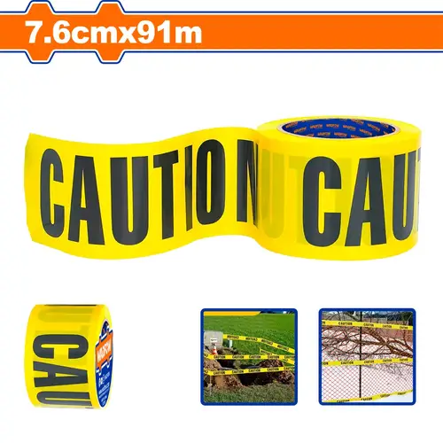 شريط تحزيري اصفر :7.6cm*91m WADFOW WEE2H90