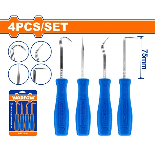 4Pcs Pick and Hook Set
