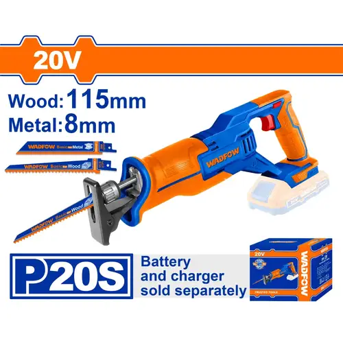 Cordless reciprocating saw
