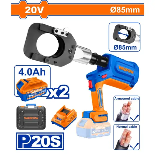 مقص هيدروليك بطارية 85mm WADFOW WCR2D85
