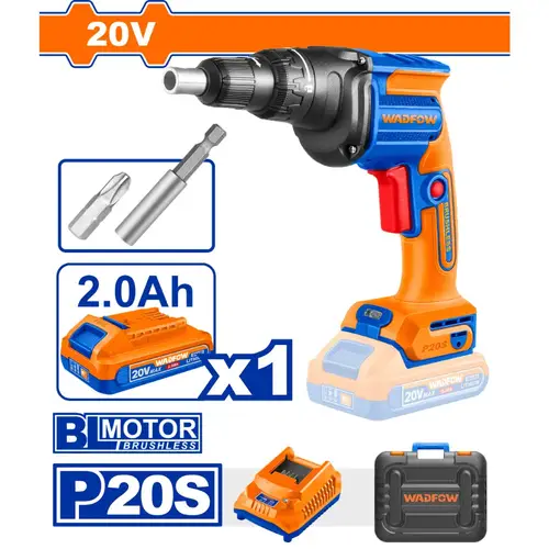 Cordless drywall screwdriver