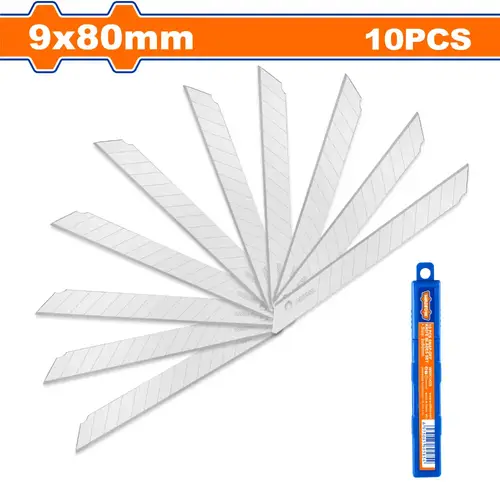 غيار سكين موكيت 9x80mm 10pcs WADFOW WMK1K09