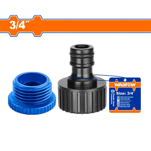 Plastic hose connector