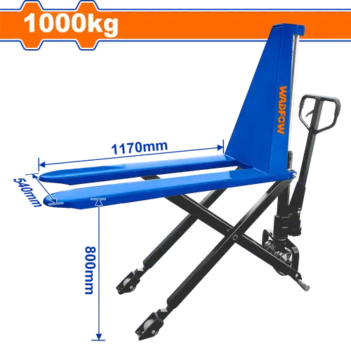 Scissor lift pallet truck