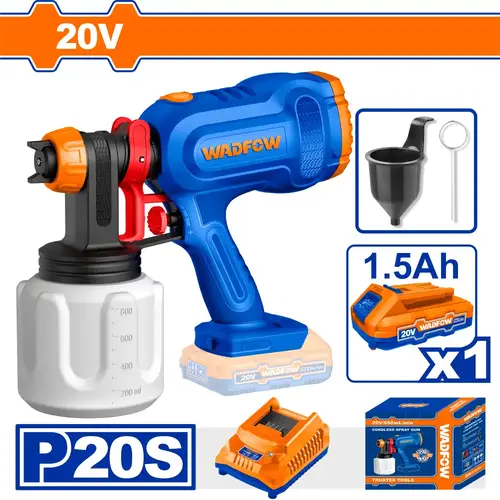 Cordless spray gun