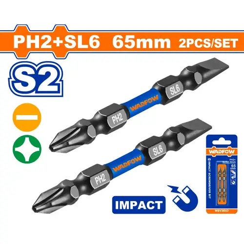 Impact screwdriver bits