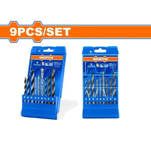 طقم ريش مشكل 9Pcs WADFOW WTD6B01