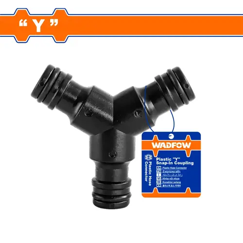 Plastic hose connector