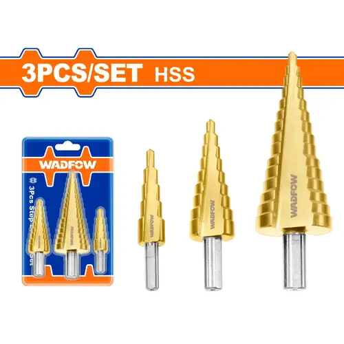 طقم ريش هرمي 4-12mm+ 4-20mm+ 4-32mm WADFOW WJD3401