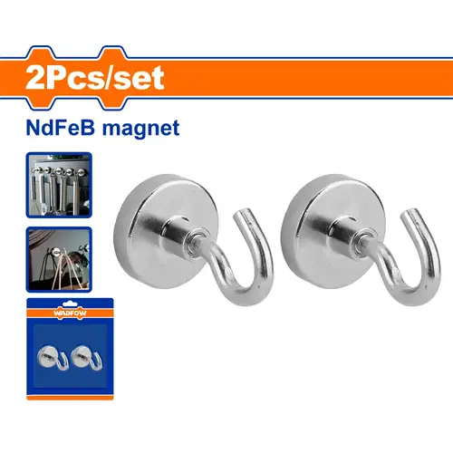 2 Pcs Magnetic hook set