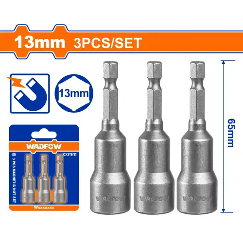3 Pcs magnetic nut set