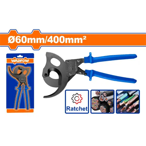 Ratchet cable cutter