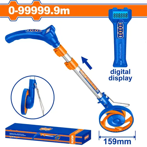 Digital display measuring wheel