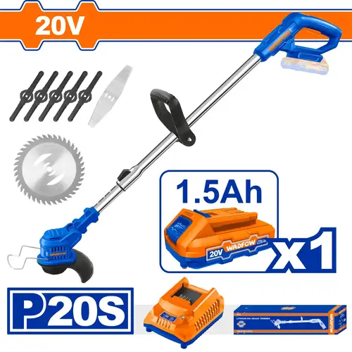 Cordless grass trimmer
