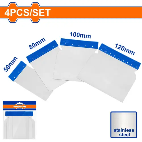 طقم سكين معجون 4pcs/set WADFOW WPT4E41