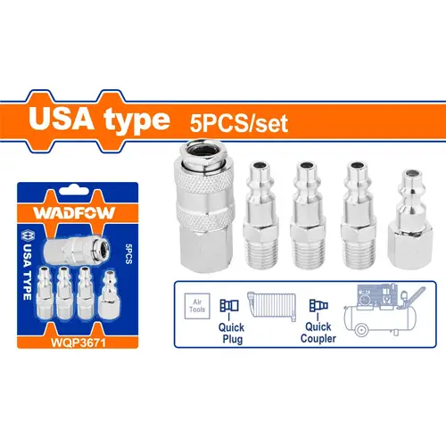 طقم كوبلر5قطع USA type WADFOW WQP3671