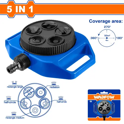 Plastic turret sprinkler