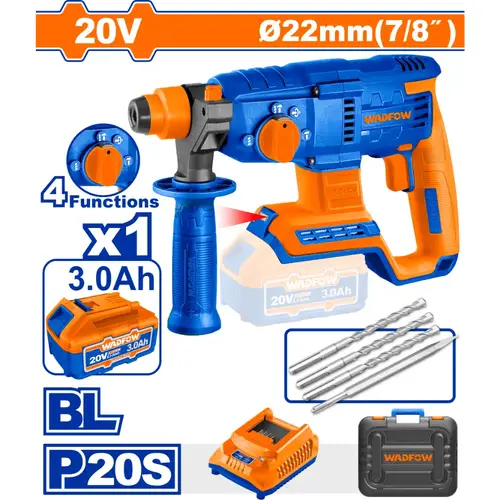 Cordless rotary hammer