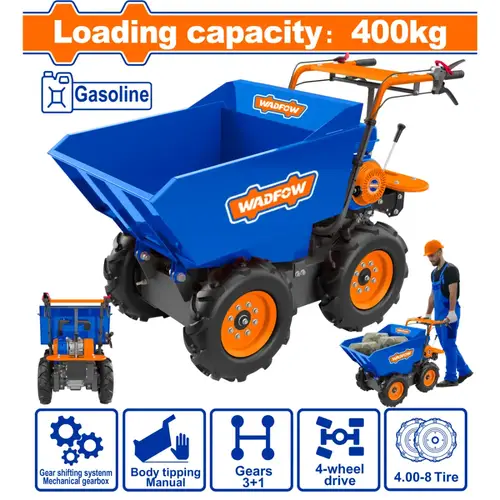 Gasoline mini wheelbarrow